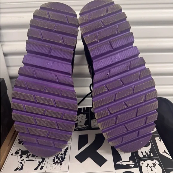 HELIOS PURPLE HOLOGRAM FLAME BOOTS - Picture 4 of 9